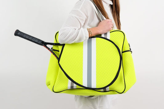 Neon Yellow Tennis Bag